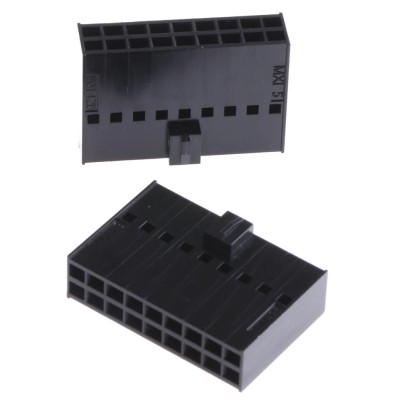 Molex C-Grid III Female Connector Housing 2.54 mm Pitch 18 Way 2 Row Straight 90142-0018
