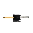 Molex Pin Header C-Grid III Series, Gold-Plated Brass Contacts, Polyester Body, 1 Contact, 2.54 mm Pitch, 1 Row 90120-0761