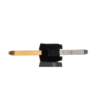 Molex Pin Header C-Grid III Series, Gold-Plated Brass Contacts, Polyester Body, 1 Contact, 2.54 mm Pitch, 1 Row 90120-0761