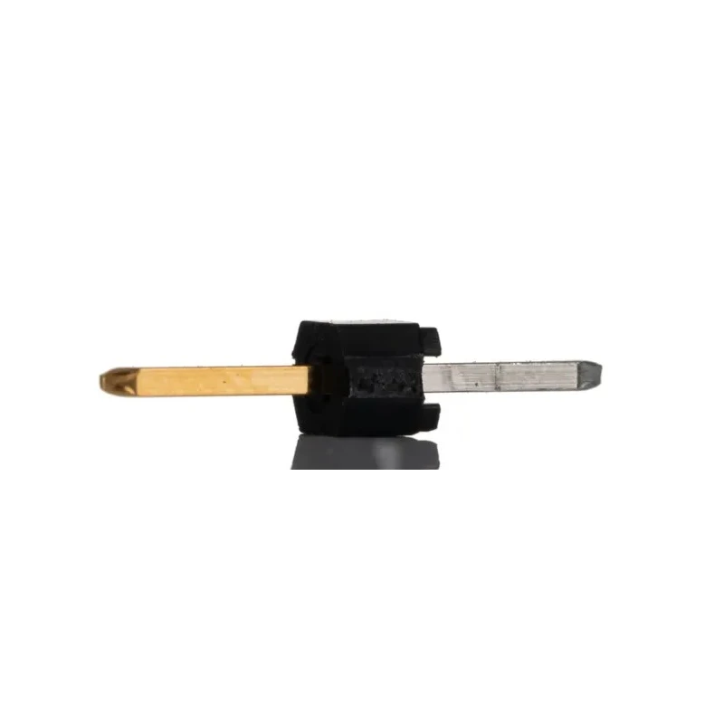 Molex Pin Header C-Grid III Series, Gold-Plated Brass Contacts, Polyester Body, 1 Contact, 2.54 mm Pitch, 1 Row 90120-0761