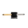 Molex Pin Header C-Grid III Series, Gold-Plated Brass Contacts, Polyester Body, 1 Contact, 2.54 mm Pitch, 1 Row 90120-0761