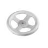 RS PRO Silver Stainless Steel Hand Wheel 200 mm Diameter 237-255