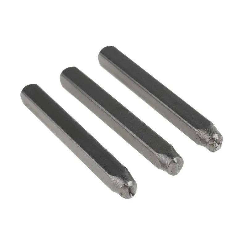 RS PRO 4 mm 9 Piece Engraving Punch Set for Permanent Identification Marking 251-700