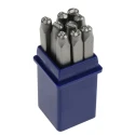 RS PRO 4 mm 9 Piece Engraving Punch Set for Permanent Identification Marking 251-700