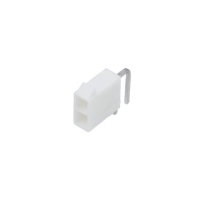 Molex 5569 Series Right Angle Through Hole PCB Header, 2 Contacts, 4.2 mm Pitch, 2 Row, Shrouded 39-30-0020