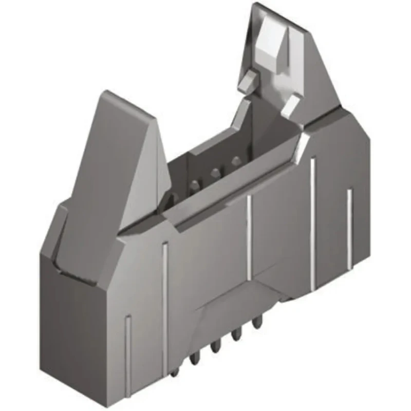 Molex QF-50 Series Straight Through Hole PCB Header, 14 Contacts, 2.54 mm Pitch, 2 Row, Shrouded 90571-1141