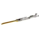 Molex 70021 Series Male Crimp Terminal, 30 AWG Min Crimp, 24 AWG Max, Gold Plated Phosphor Bronze Contact, 3A 16-02-0078