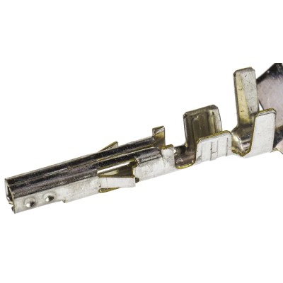 Molex 5556 Series Female Crimp Terminal, 22 AWG Min Crimp, 16 AWG Max, Tin-Plated Brass, 9A, Crimp Terminal 39-00-0077