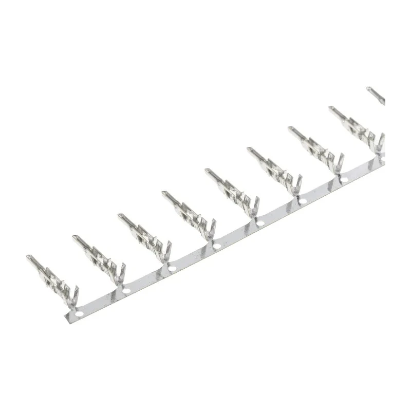 Molex 5558 Series Male Crimp Terminal, Crimp Termination, 22 AWG Min, 16 AWG Max, Brass Contact, Tin Plating 39-00-0081