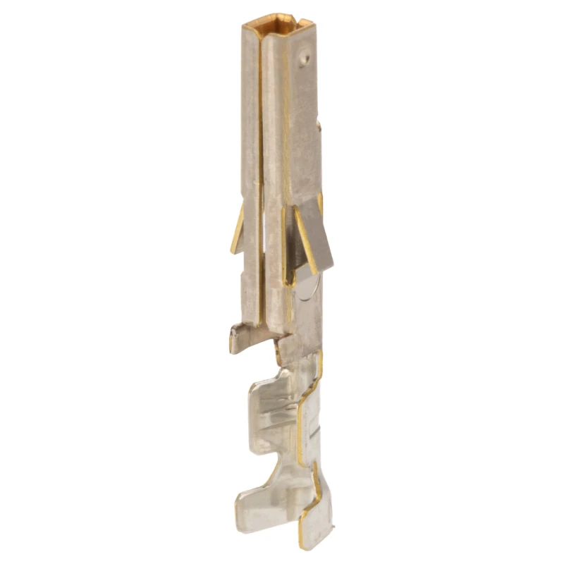 Molex 5556 Series Female Crimp Terminal 28 AWG Min Crimp 22 AWG Max, Brass with Gold Plating, 9A Current Capacity 39-00-0434