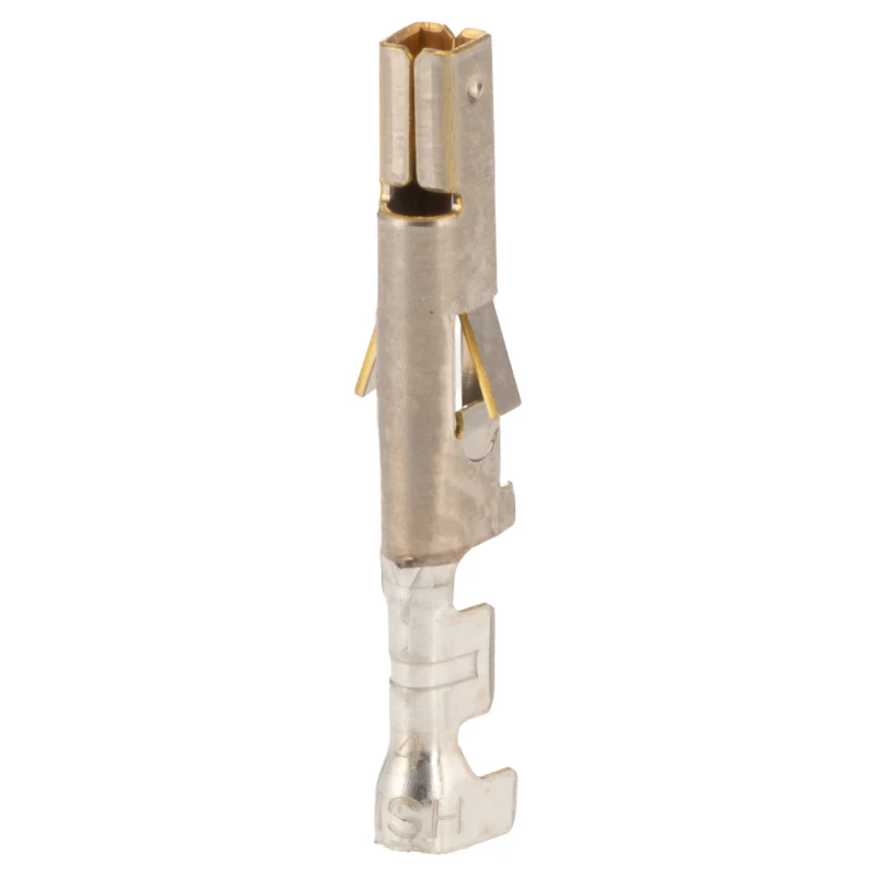 Molex 5556 Series Female Crimp Terminal 28 AWG Min Crimp 22 AWG Max, Brass with Gold Plating, 9A Current Capacity 39-00-0434