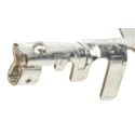 Molex 87421 Series Female Crimp Terminal, Crimp Termination, 24 to 30 AWG, 2.5A Current, Tin Plated, Phosphor 87421-0000