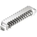 Molex PicoBlade Series Right Angle Surface PCB Header, 13 Contacts, 1.25 mm Pitch, 1 Row, Shrouded 53261-1371