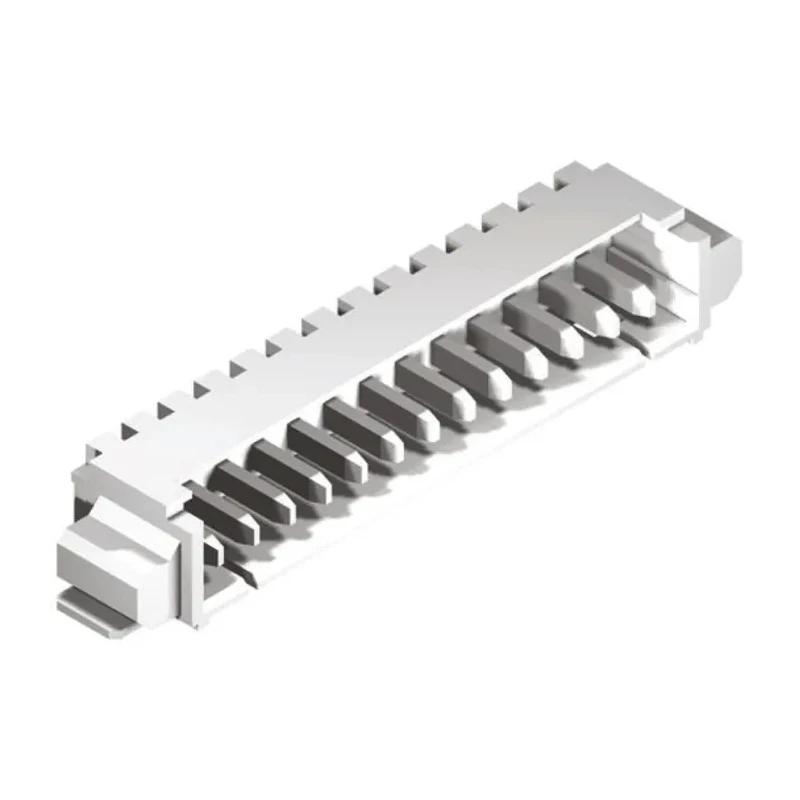 Molex PicoBlade Series Right Angle Surface PCB Header, 13 Contacts, 1.25 mm Pitch, 1 Row, Shrouded 53261-1371