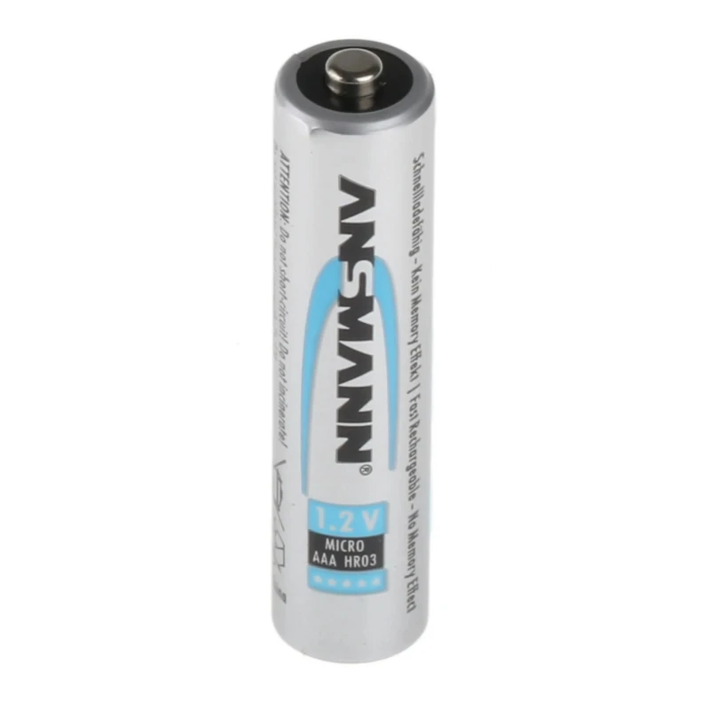 Ansmann Rechargeable Nickel Metal Hydride AAA Battery 800mAh 1.2V 5035042