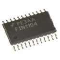 onsemi Repeater IC 4 LVDS, LVDS Interface IC, 24-Pin TSSOP, 3V to 3.6V Supply FIN1104MTC