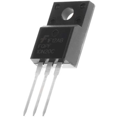 onsemi QFET N-Channel MOSFET Enhancement Mode 9.5 A, 200 V, 3-Pin TO-220F Package FQPF10N20C