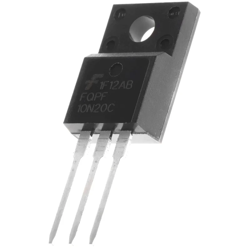 onsemi QFET N-Channel MOSFET Enhancement Mode 9.5 A, 200 V, 3-Pin TO-220F Package FQPF10N20C