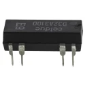 Celduc PCB Reed Relay 5V DC Coil DPST Contact Configuration 100V DC Max 0.5A Max 200 Ω Coil Resistance D32A3100