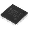 Microchip 100-Pin TQFP Ethernet Controller 3.3 V 100 Mbps Host Bus Full Duplex/Half Duplex LAN9218-MT
