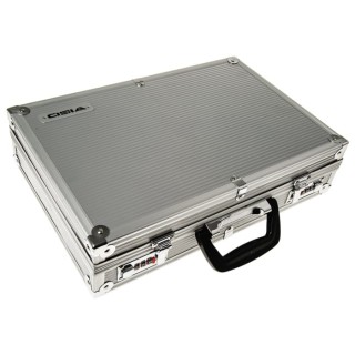 Viso Storage Metal Transit Case Aluminium, Silver, Lockable, Foam Padded Interior STC 911P