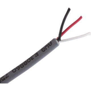 Alpha Wire Alpha Essentials LSZH Communication & Control Data Cable 3 Pairs 3 Cores 0.35 mm² 30 m Grey Sheath 1173L SL005