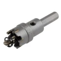 RS PRO Tungsten Carbide Tipped Hole Saw Drill Bit 22 mm Diameter with Ejector Spring and 10mm Shank 673-4712