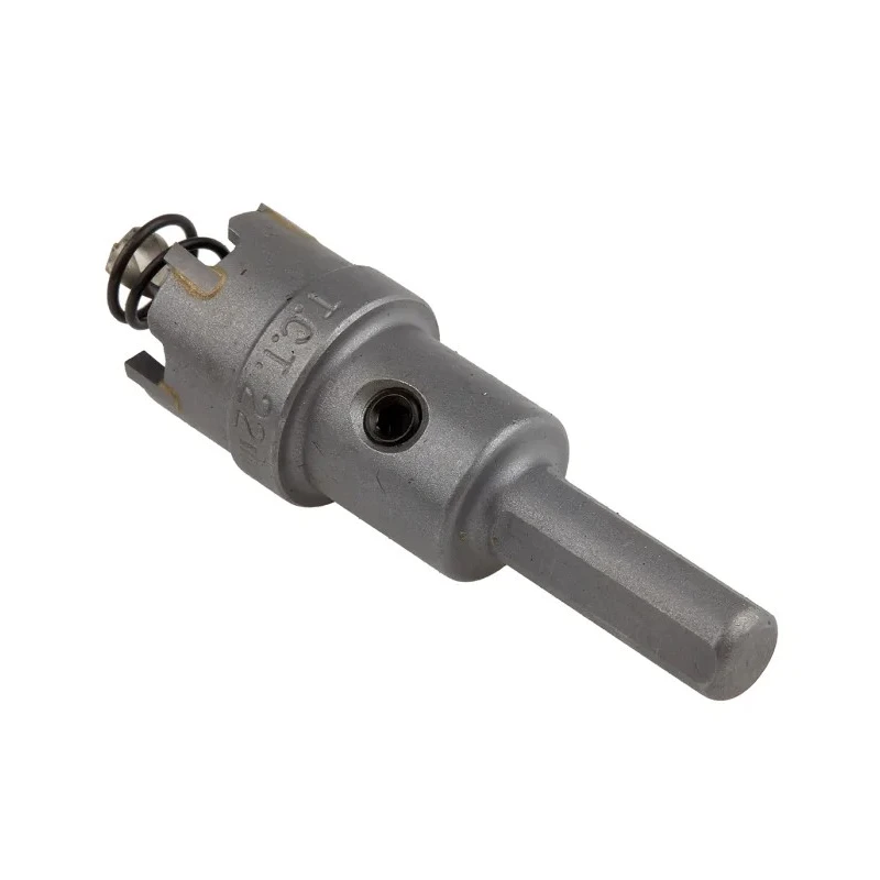 RS PRO Tungsten Carbide Tipped Hole Saw Drill Bit 22 mm Diameter with Ejector Spring and 10mm Shank 673-4712