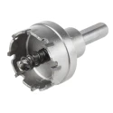 RS PRO Tungsten Carbide Tipped Hole Saw Drill Bit 38 mm Diameter with 10 mm Shank 673-4728