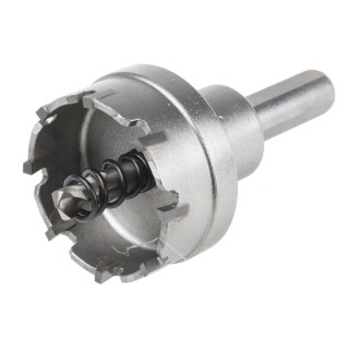 RS PRO Tungsten Carbide Tipped Hole Saw Drill Bit 38 mm Diameter with 10 mm Shank 673-4728