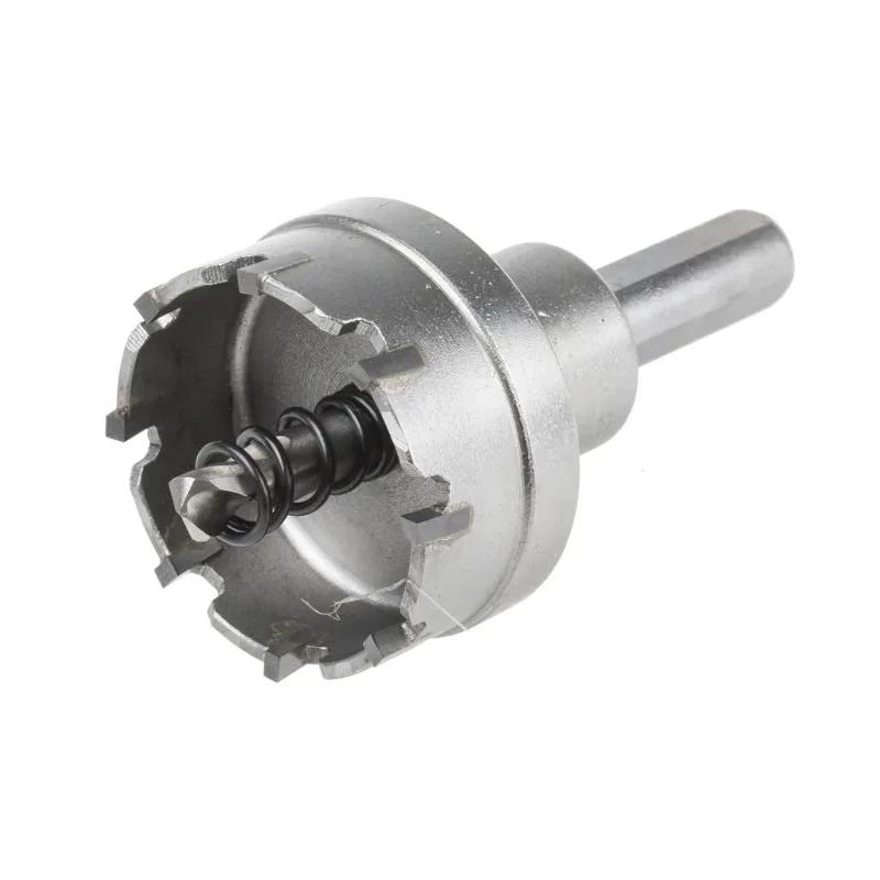 RS PRO Tungsten Carbide Tipped Hole Saw Drill Bit 38 mm Diameter with 10 mm Shank 673-4728