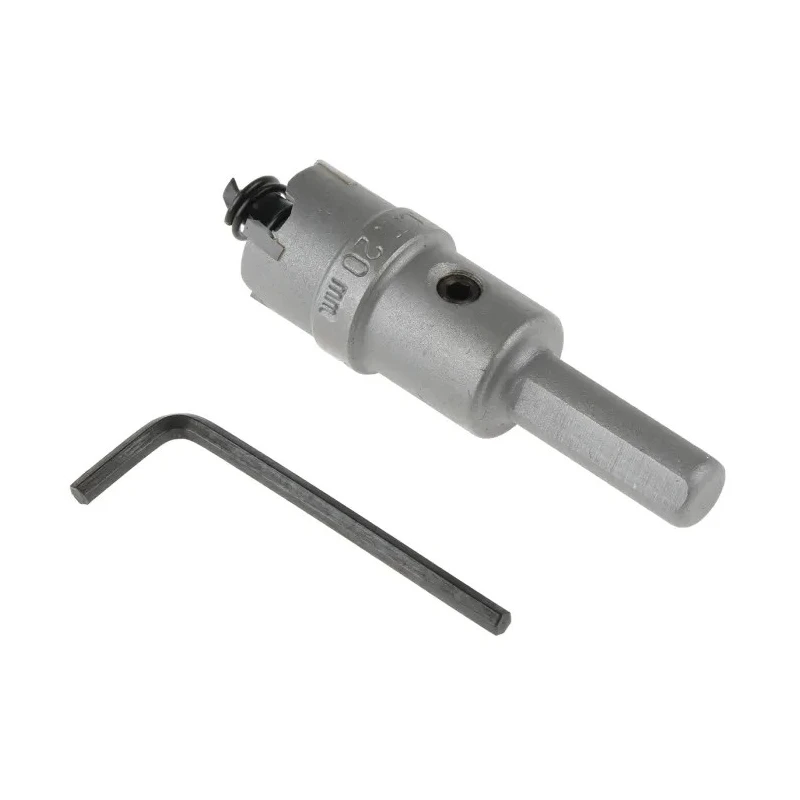 RS PRO Tungsten Carbide Tipped Hole Saw Drill Bit 20 mm Diameter, 10 mm Shank, 1 Piece 673-4718