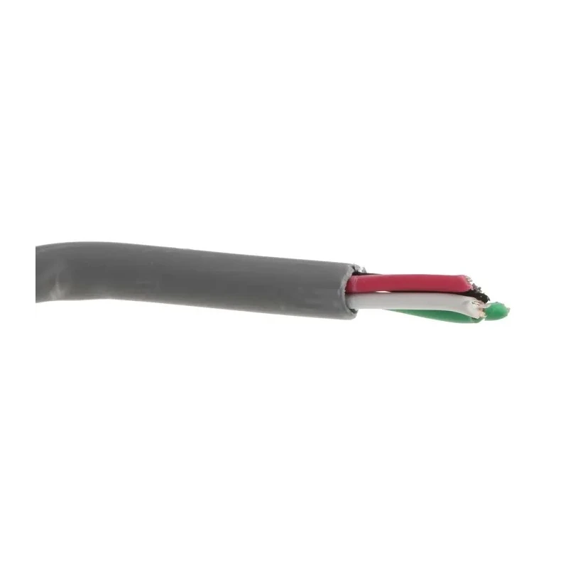 Alpha Wire Alpha Essentials LSZH Communication & Control Series Data Cable 2 Pairs 4 Cores 0.35 mm² 30 m Grey 1174L SL005