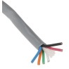 Alpha Wire Alpha Essentials LSZH Communication & Control Series Data Cable 6 Cores 0.35 mm² 30 m Grey Sheath Low 1176L SL005