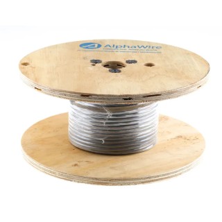 Alpha Wire Alpha Essentials LSZH Communication & Control Series Data Cable 4 Pairs 8 Cores 0.35mm² 30m Grey 2463L SL005