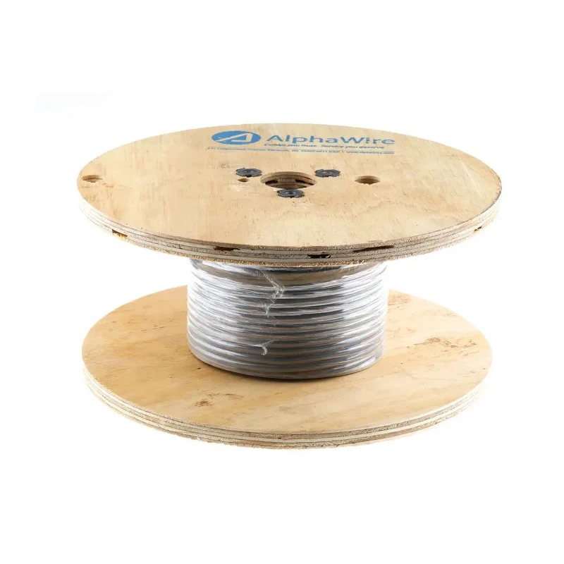 Alpha Wire Alpha Essentials LSZH Communication & Control Series Data Cable 4 Pairs 8 Cores 0.35mm² 30m Grey 2463L SL005