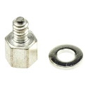 Amphenol Communications Solutions D-Sub Connector Accessory Screw Lock Female Steel RoHS 863001019TLF