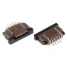 Amphenol Communications Solutions 1 mm Pitch 4 Way Right Angle Female FPC Connector ZIF Bottom Contact SFW4R-1STE9LF