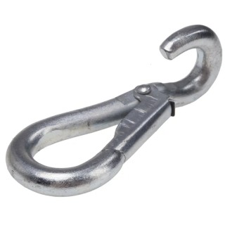 RS PRO Spring Hook Steel Zinc Plated Chain Link 101mm 470-733