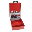 RS PRO High-Speed Steel Countersink Drill Bit Set, 3 Flutes, 90° Countersink Angle, 6 Piece Set 673-8697