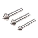 RS PRO High-Speed Steel Countersink Drill Bit Set, 3 Flutes, 90° Countersink Angle, 6 Piece Set 673-8697