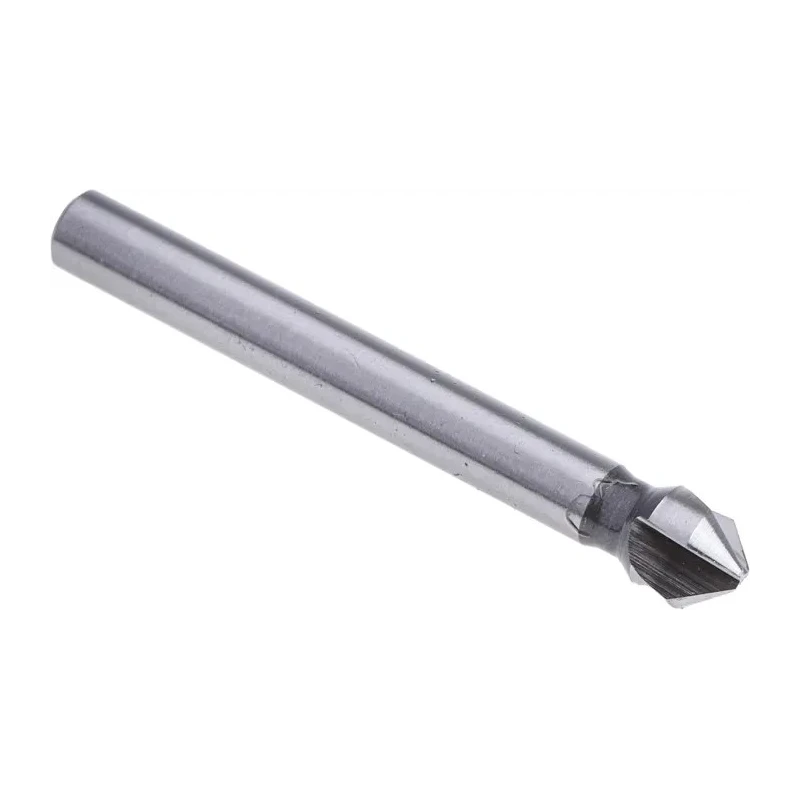 RS PRO High Speed Steel Drill Bit, 6.3 mm Head Diameter, 3 Flutes, 90 Degrees Countersink Angle, 45 mm Length 673-8691