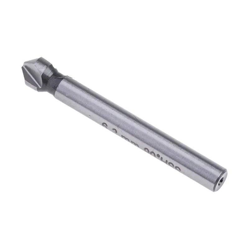 RS PRO High Speed Steel Drill Bit, 6.3 mm Head Diameter, 3 Flutes, 90 Degrees Countersink Angle, 45 mm Length 673-8691
