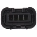 Delphi 211PL Female Connector Housing, 4 Contacts, 3.33 mm Pitch, 1 Row Straight 211PL042S0011