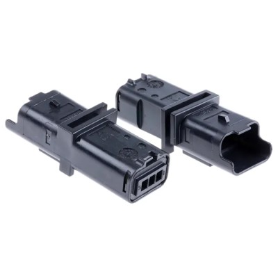 Delphi 211PL Male Connector Housing 3.33 mm Pitch 3 Way 1 Row Straight 211PL032S0049