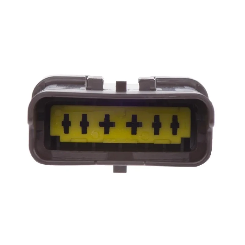 Delphi 211PL Male Connector Housing, 3.33 mm Pitch, 6 Way, 1 Row Straight 211PL062S1049