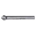 RS PRO High Speed Steel Countersink Drill Bit, 8.3 mm Head Diameter, 3 Flutes, 90° Angle, 50 mm Length 673-8701