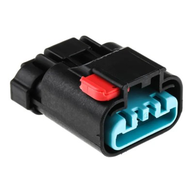 Delphi Apex Automotive Connector Female Sealed Coupling Housing 4 Contacts Cable Mount 2.8mm Diameter 32.6x22.2mm 54200409