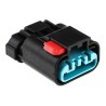 Delphi Apex Automotive Connector Female Sealed Coupling Housing 4 Contacts Cable Mount 2.8mm Diameter 32.6x22.2mm 54200409