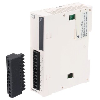 Schneider Electric M258 Series PLC I/O Module Accessory for Use with Twido Series, Modicon M238 TM2AMM3HT